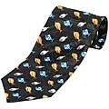 Mystic Clothing Satin Tropical Fish Necktie