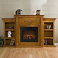 News blog about Oak Rolltop desk Dublin Oak Bookcase/ Electric Fireplace with Remote