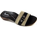 Sandies Women's Apres Roma Linen Golf Sandals