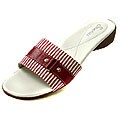 Sandies Women's 'Apres' Roma Red Golf Sandals