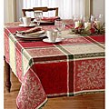 Poinsettia Holiday Tablecloth