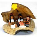 Handmade Seed Husk Nativity (Bolivia)