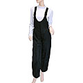 Sportcaster Women's Black Classic Ski Bib