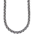 Stainless Steel Men's Round-link Necklace