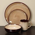 Sango Nova Brown 16-piece Dinnerware Set
