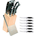 Forged 7-piece Knife Block and Steak Knife Set