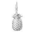 Sterling Silver 3-D Pineapple Charm