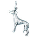 Sterling Silver Greyhound Charm