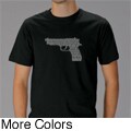 Los Angeles Pop Art Men's Gun T-shirt