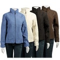 Nina Capri Women's Quilted Microfiber Jacket