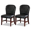 Camberwell Dark Brown Side Chairs (Set of 2)