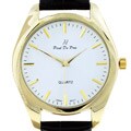Paul du Pree Men's White Dial Watch