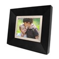 Cagic 8.4-inch Luxury Metal and Wood Black Digital Frame