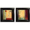 Li-Leger 'Spring Chorus and Dancing' Framed Set