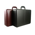 Avenues Executive Leather Expandable Attache Case