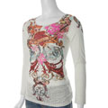 Everday Brand Junior Graphic Print Long-sleeve Top