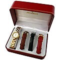 Peugeot Women's Interchangable Goldtone Watch