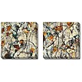 Bellows 'Paragon I and II' 2-piece Canvas Art Set