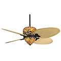 Belize Amber/ Brown 4-blade Ceiling Fan