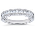 14k Gold 1/2ct TDW Princess Diamond Band (H-I, I1-I2)