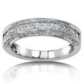 14k Gold 3/4ct TDW Princess Diamond Band (H-I,I1-I2)