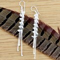 Sterling Silver Cascade Dangle Earrings (Mexico)