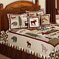 Mountain Whispers Queen Cotton Quilt