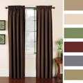 Faux Silk Emerson Curtain Panel Pair