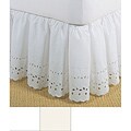 Ruffled Lauren Eyelet 18-inch Bedskirt