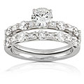 14k Gold 1 2/5ct TDW Round Diamond Bridal Set (G-H, SI2)
