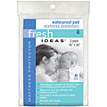 Waterproof Pad Mattress Protectors (One size fits all beds) (Set of 2)