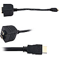 PylePro PHDMMF3 HDMI Male to Females Adapter