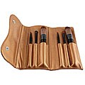 Danielle Gold Cosmetic Brush Set