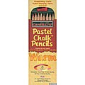 General Pencil Warm Pastel Chalk Pencils (Pack of 8)