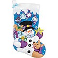 Frosty Stocking Felt Applique Kit