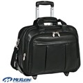 McKlein Damen Leather Detachable-Wheeled Laptop Case
