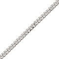 Platifina 8.5-inch 5mm Classic Cuban Link Bracelet