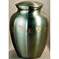 Classic Pewter Paw Prints Large Pet Urn - For pets up to 85 lbs