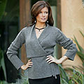 Alpaca Wool 'Mystic Weave' Cardigan (Peru)