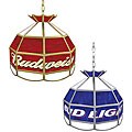 Beer-themed 16-inch Tiffany-style Stained Glass Lamp
