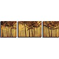 Amori 'Sunset Palms' Canvas 3-piece Art Set