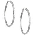 Sterling Silver Hoop Rigged Earrings