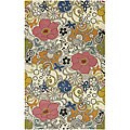 Hand-tufted Genesis Collection Wool Rug (5' x 8')