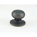 Oil-rubbed Bronze Mushroom Dummy Doorknob