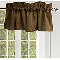 Fiddlestix Brown Valance Pair (54 in. x 18 in.)