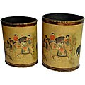 Set of Two Galloping Horses Barrels (China)