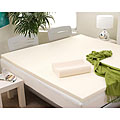 Eco-friendly 3-inch Memory Foam Mattress Topper and Contour Pillow