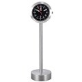 Swiss Military Airport Black Desktop Clock