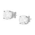 Tressa Sterling Silver 10 mm CZ Basket Stud Earrings