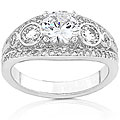 18k Gold 1 3/4ct TDW Diamond Engagement Ring (G-H, SI)